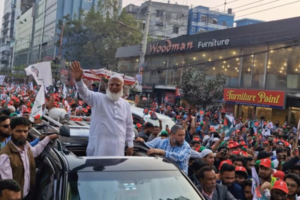 আজাদি না গোলামি ১২ ফেব্রুয়ারির ভোটেই চূড়ান্ত ফয়সালা হবে: জামায়াত আমির