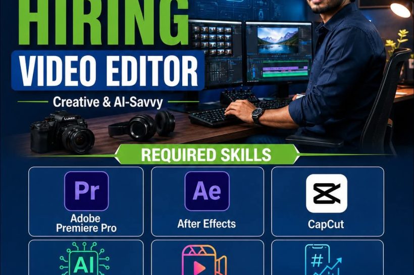 Walton Plaza is looking for a talented, creative, and AI-savvy Video Editor to join our creative team. If you are passionate about creating engaging visual content, staying ahead of social media trends, and using modern AI-powered tools, we would love to hear from you.